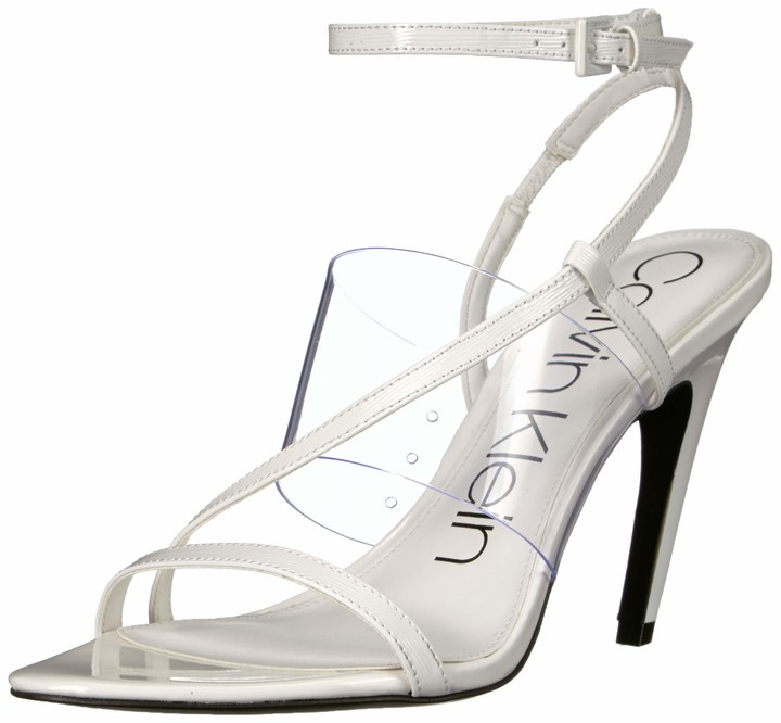 dsw lucite heels