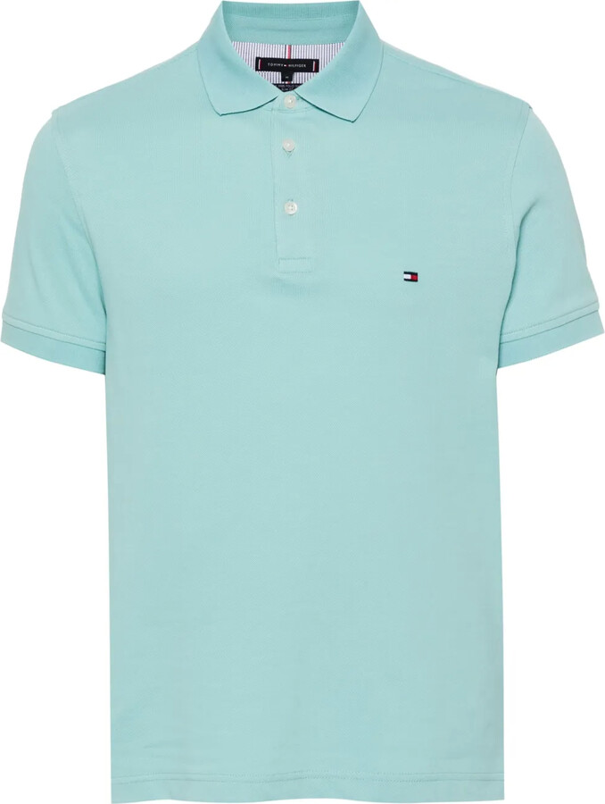 Tommy Hilfiger Embroidered-Logo Piqué Polo Shirt