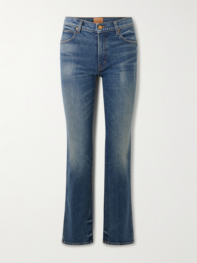 Jamie Haller - The Freddie Mid-rise Slim-fit Jeans - Blue