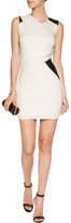 Thumbnail for your product : Bailey 44 Faux Leather-Trimmed Stretch-Jersey Mini Dress