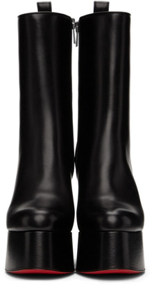 Christian Louboutin Black Izamayeah Mid-Calf Boots