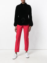 Thumbnail for your product : Giorgio Armani drawstring fitted sweater