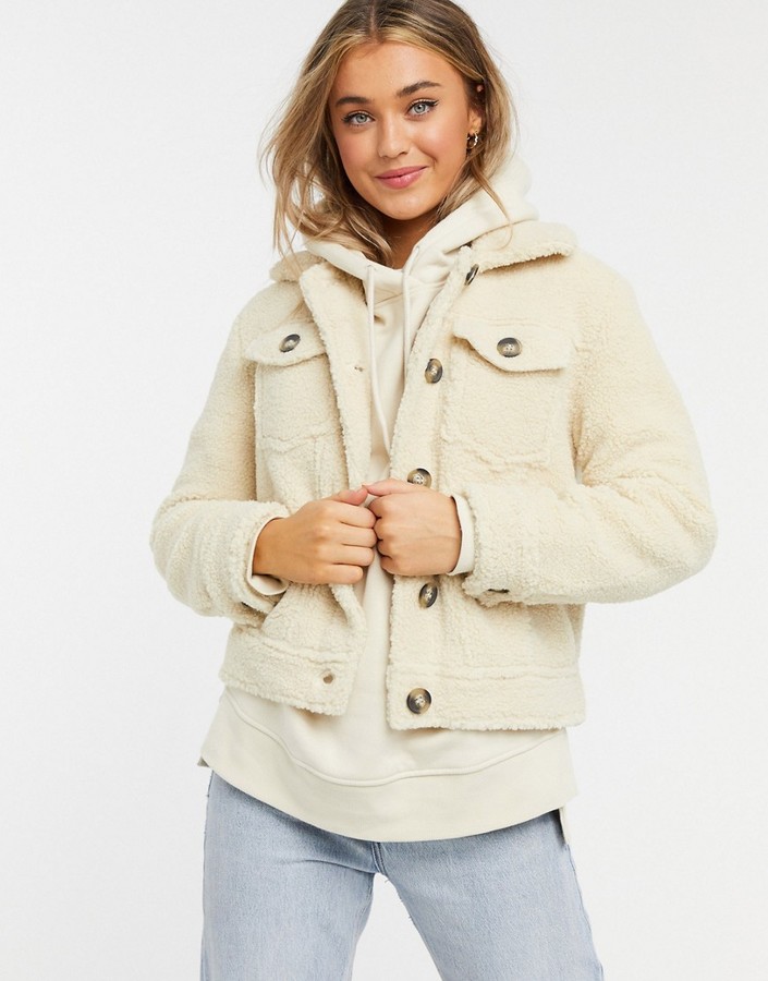 Pimkie teddy jacket Clearance