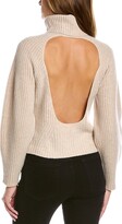 Thumbnail for your product : Vince Open Back Turtleneck Cashmere Sweater