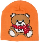 Thumbnail for your product : Moschino Bear print beanie