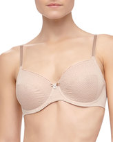 Thumbnail for your product : Chantelle Graphique Three-Part Floral Tulle Bra