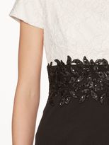 Thumbnail for your product : Gina Bacconi Rebecca Contrast Beaded Dress