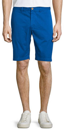 Robert Graham Solid Flat-Front Shorts