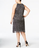 Thumbnail for your product : Alfani Plus Size Metallic Halter Shift Dress, Only at Macy's