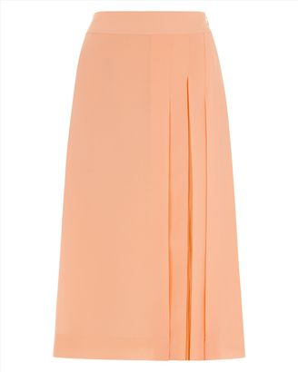 Jaeger Soft Opaque Panel Skirt