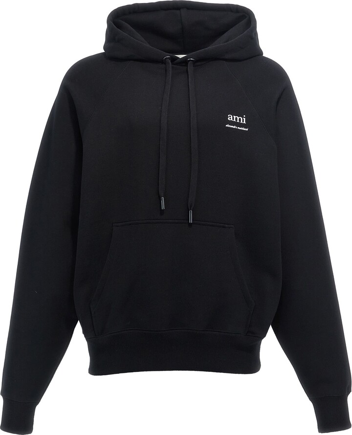 ★AMI PARIS★AMI Alexandre Mattiussi Sweatshirts Black★ Black 'Ami Alexandre Mattiussi' Sweatshirt by AMI Paris on Sale