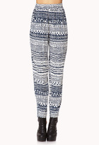 Thumbnail for your product : Forever 21 High-Waisted Boho Harem Pants