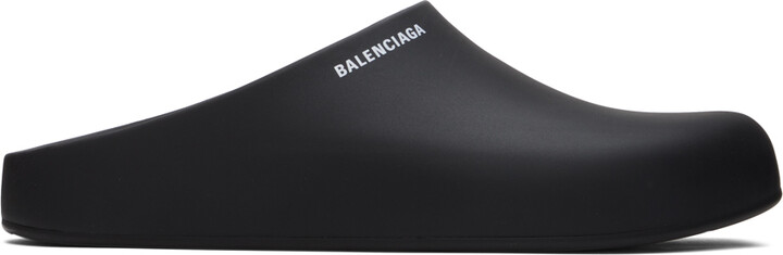 Share more than 185 balenciaga slippers black