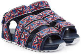 Thumbnail for your product : White Mountaineering Embroidered Sandals