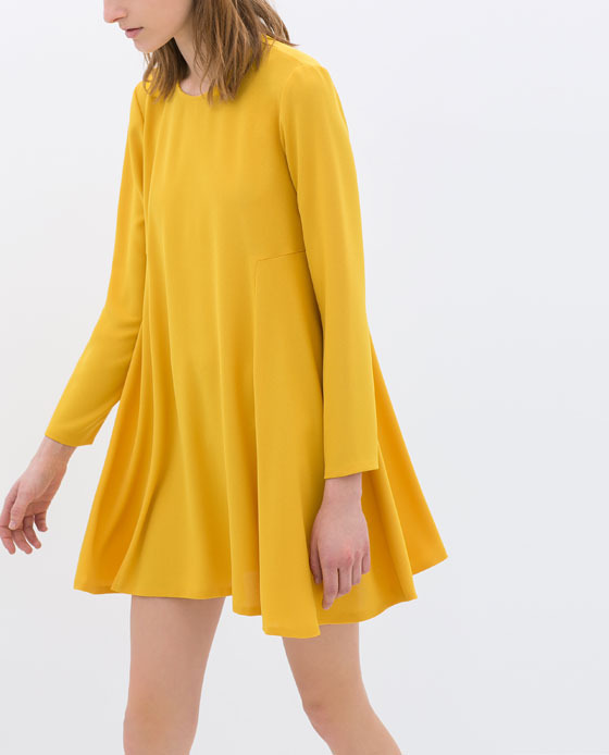 Zara 29489 LongSleeve Dress ShopStyle