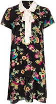 Thumbnail for your product : RED Valentino Floral Butterfly-Print Dress