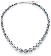 Thumbnail for your product : Majorica 6MM-10MM Grey Round Pearl & Sterling Silver Beaded Strand Necklace/16"