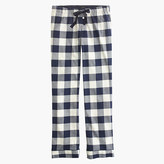 Thumbnail for your product : J.Crew Pajama pant in buffalo check flannel