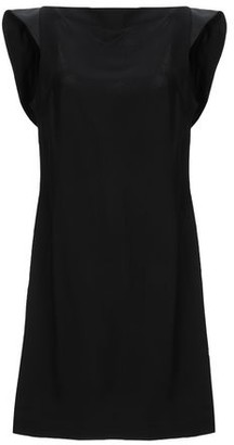 Calvin Klein 8 Women Black Short dress Viscose - ShopStyle