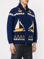 Thumbnail for your product : Fake Alpha Vintage 1960s Pre-Owned Intarsia-Knit Cardigan