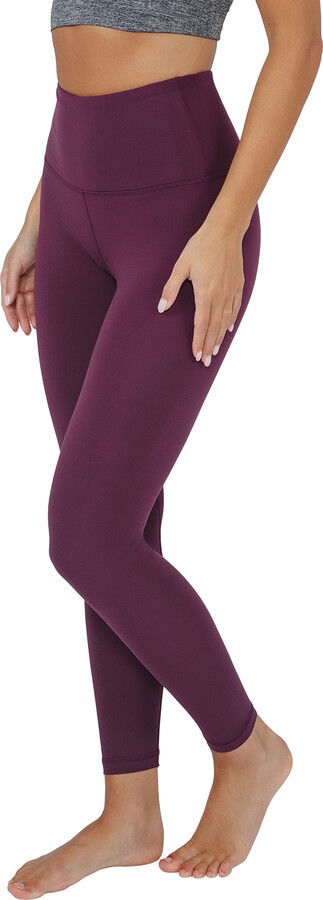 Yogalicious Women's Nude Tech 7/8 High Waist Pocket Legging