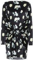 Thumbnail for your product : BERNADETTE Judy floral stretch-silk minidress