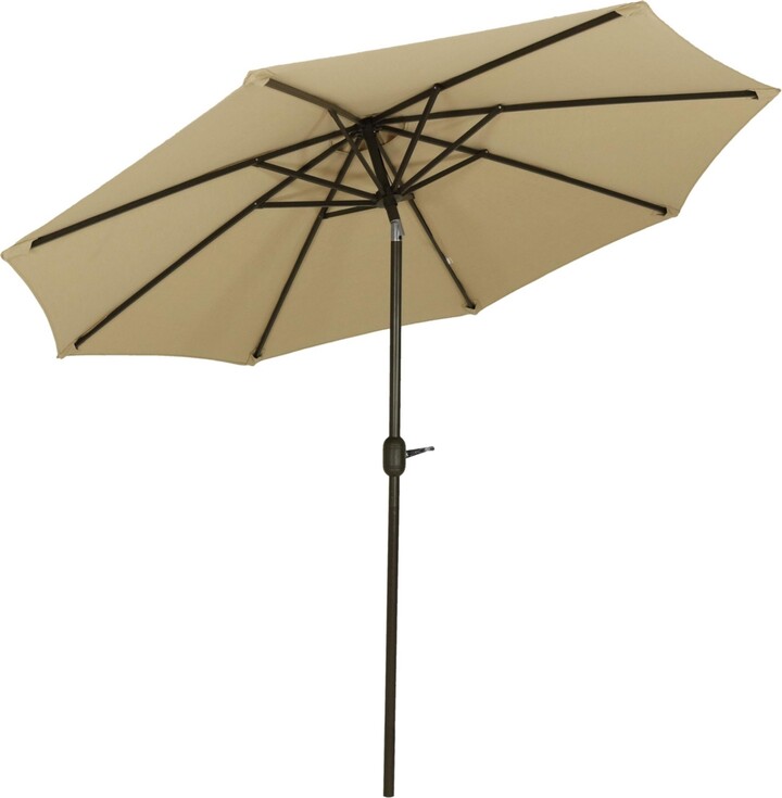 Sunnydaze Decor 9 ft Sunbrella Patio Umbrella with Tilt and Crank