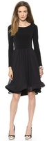 Thumbnail for your product : Alice + Olivia Jaye Long Sleeve Full Skirt Dress
