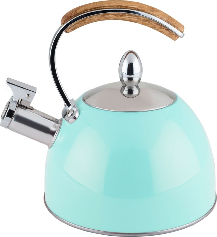 Pinky Up Presley Light Blue Tea Kettle