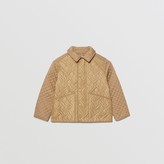 Thumbnail for your product : Burberry Childrens Monogram Quilted Panel Recycled Polyester Jacket