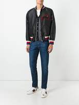 Thumbnail for your product : Gucci panther embroidery satin jacket