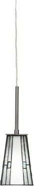 Loon Peak Apollo Cord Hung Mini Pendant Shown In Dark Granite Finish With 5\