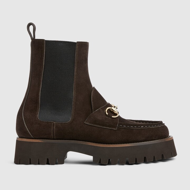 Women's ankle boot with Horsebit