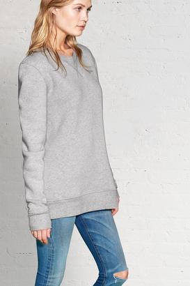 Rag and Bone 3856 Leyton Sweatshirt – Medium Heather Grey