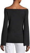 Thumbnail for your product : Lafayette 148 New York Ballerina-Neck Italian Silk Sweater