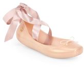 Thumbnail for your product : Melissa Silk Ribbon Ballet Flats