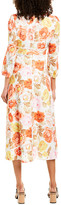 Thumbnail for your product : Beulah Lace-Trim Midi Dress
