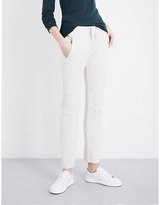 Thumbnail for your product : James Perse Heathered cotton-blend trousers