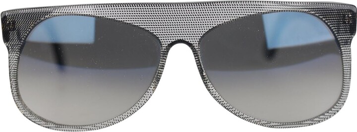 1stDibs L.g.r. Clear Striped Unisexsunglasses Mod. Mogadishu Handmade In Italy