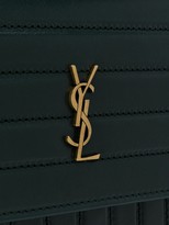 Thumbnail for your product : Saint Laurent structured logo satchel bag