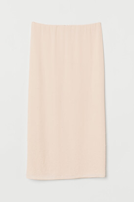 H&M Beaded Skirt - Beige