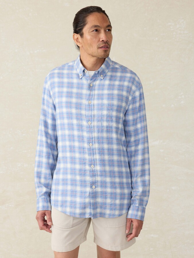 Faherty Long-Sleeve Breeze Shirt
