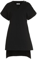 Thumbnail for your product : Jil Sander Button Embellished Longline T-Shirt