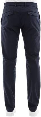 Paolo Pecora Blue Cotton Pants