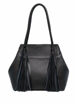 Thumbnail for your product : Rebecca Minkoff Fringe-Detail Leather Tote Bag