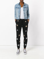 Thumbnail for your product : Zoe Karssen star patch track pants