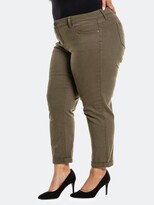 Thumbnail for your product : SLINK Jeans Mid Rise Boyfriend - Forest