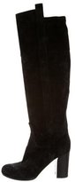 Thumbnail for your product : Reed Krakoff Suede Round-Toe Boots