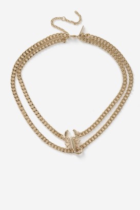 scorpio necklace topshop