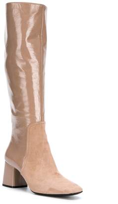 Casadei smooth varnished boots
